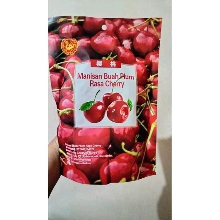 

Manisan Buah Plum Rasa Cherry / Manisan Plum Basah Rasa Cheri / Manisan Buah Plum