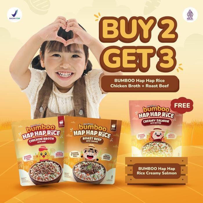 

Bumboo Hap Hap Rice Buy 2 Get 3 Bera Organi Tanpa Petiida Double Protein Hewani Bahan Ala Tanpa