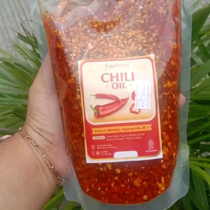 

Chili Oil 500Ml Halal Nya Cabai Peda