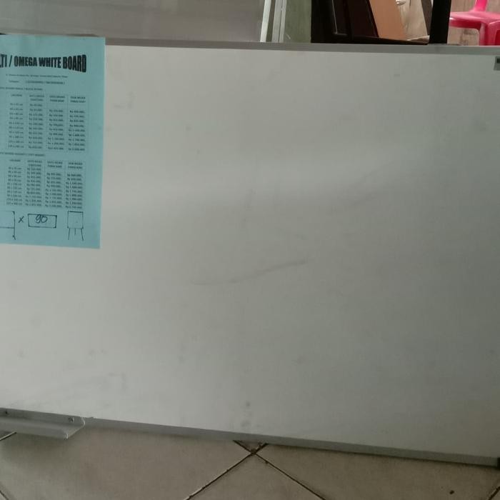 

whiteboard gantung 90 x 120cm