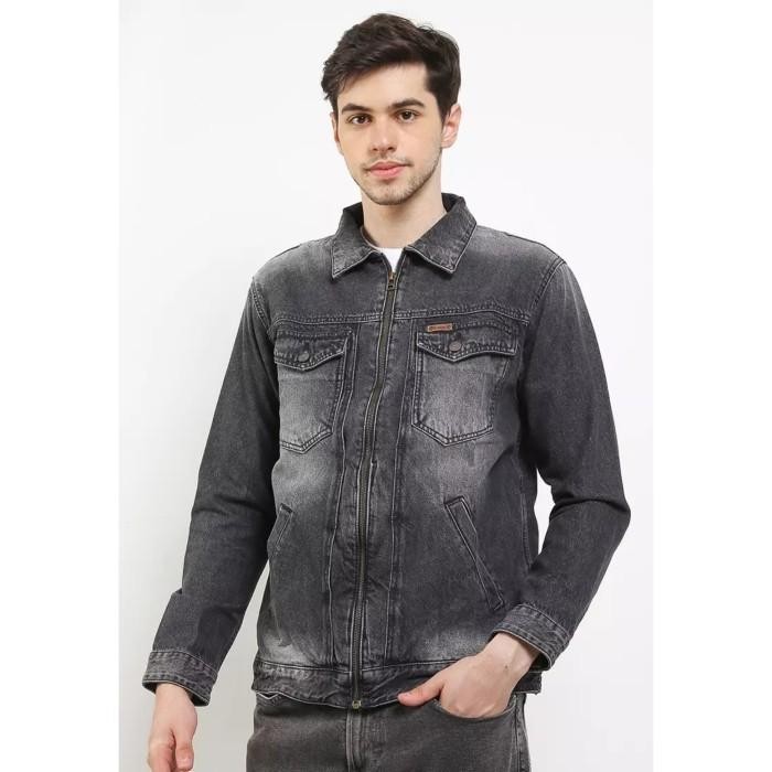 Lois Jeans Denim Jacket Pria Lois Jeans Original Mjf165