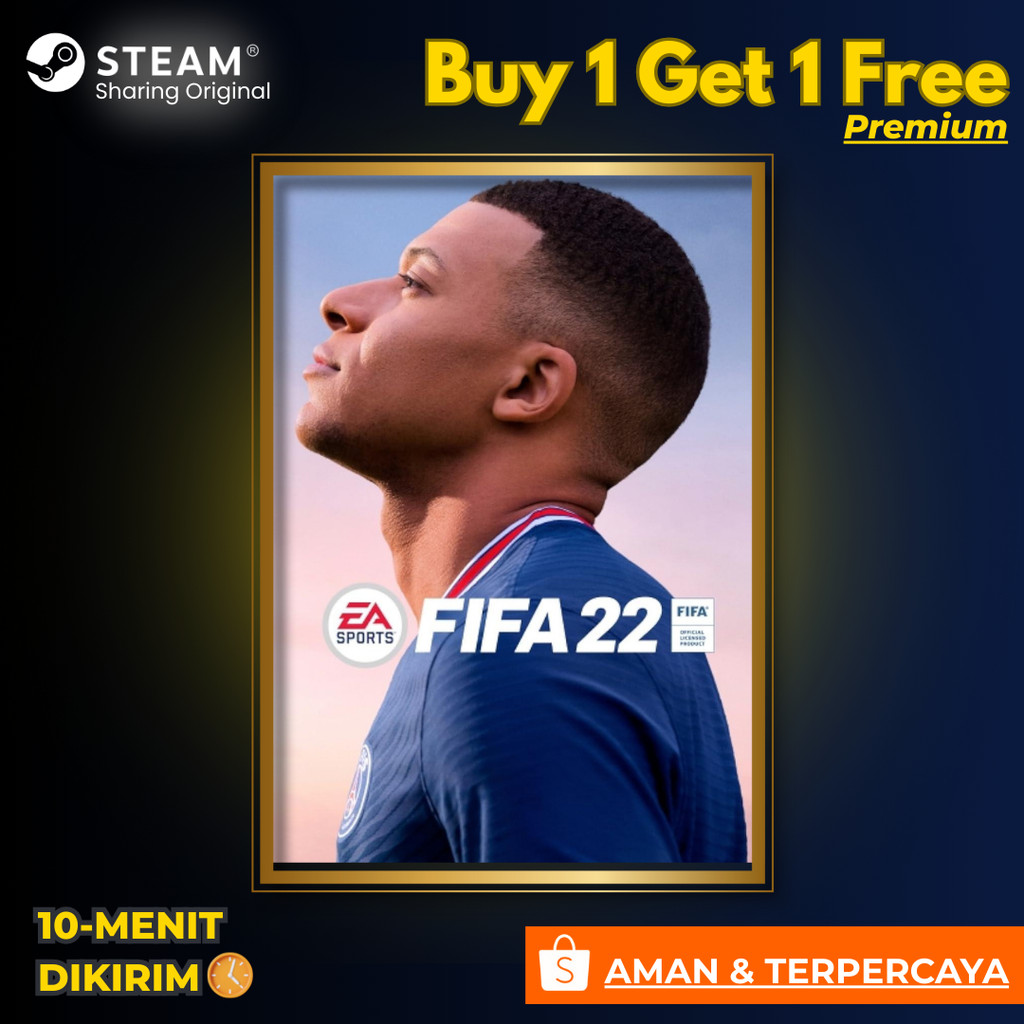 Steam Share Premium -FIFA 22– Instan, Aman, Murah | Buy 1 Get 1