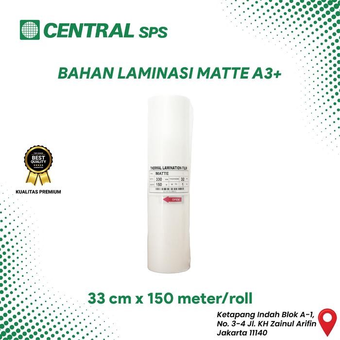 

Bahan Laminasi Glossy A3+ Uk 33Cm X 150Mtr/Roll