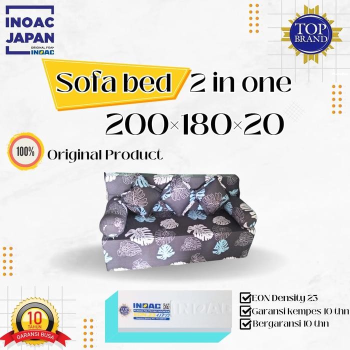 Khusus Grab Sofabed Inoac No.1 Uk.180X200X20 Eon D23