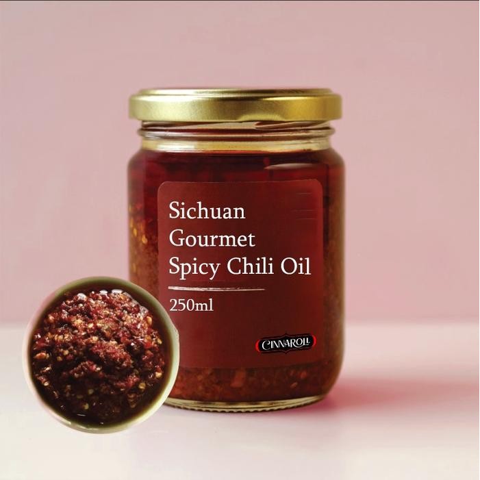

Garlic Chili Oil 250ml - Spicy Sichuan