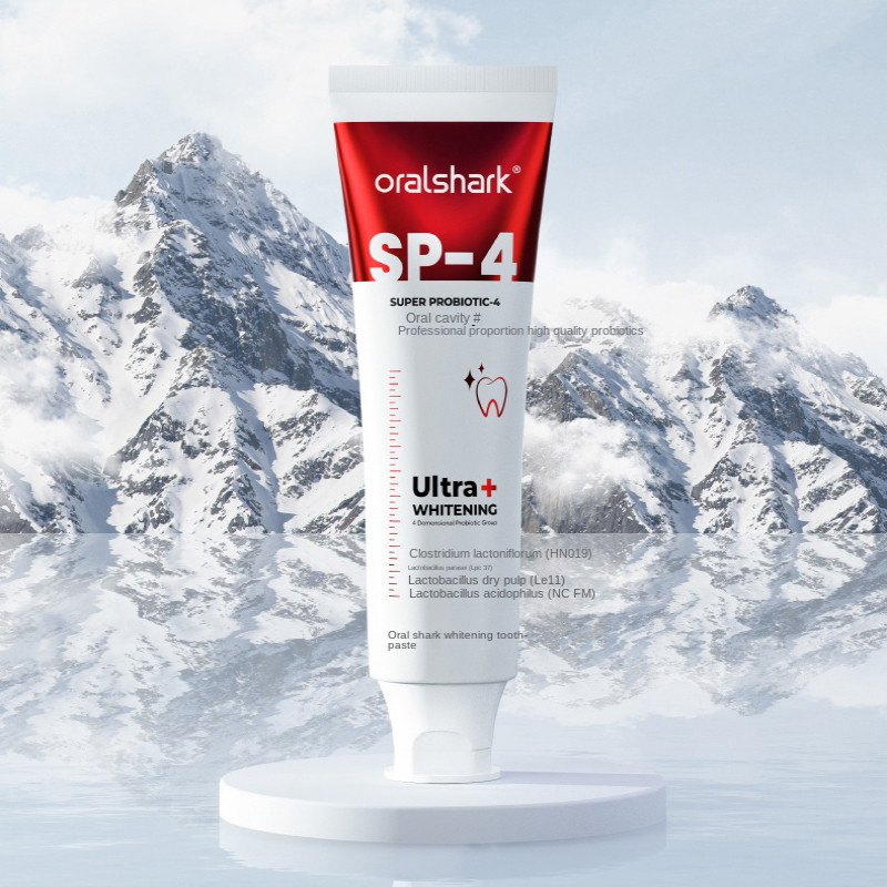 Oralshark SP4 Original Toothpaste Red Blue Teeth Whitening Tooth