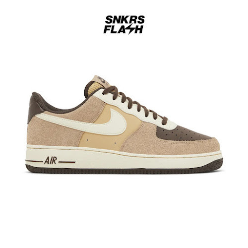 NIKE Air Force 1 07 Lv8 Emb Hemp Coconut Milk Sepatu Sneakers Pria - FB8878200 - Size 43