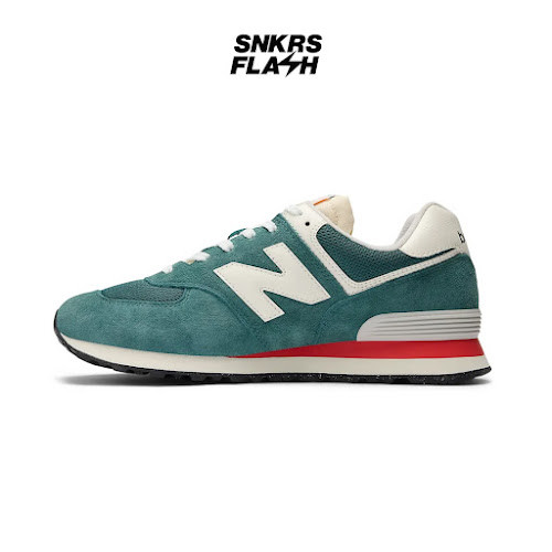 NEW BALANCE 574 New Spruce Sea Salt Sepatu Sneakers Unisex - U574VPG - Size 39.5