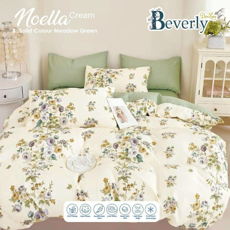 Bedcover & Sprei Premium Katun BEVERLY Motif Noella