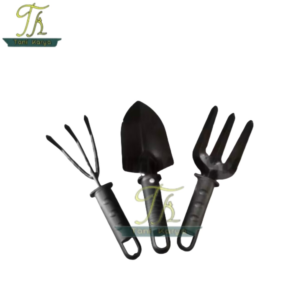 SEKOP TANAMAN SATU SET (GARUKAN,SEKOP,GARPU) 3 IN 1