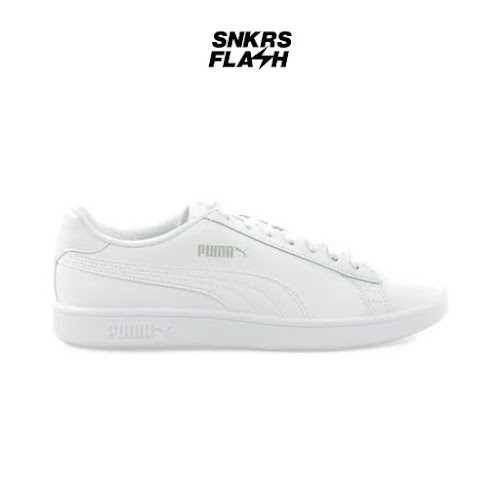 PUMA Puma Smash V2 L White Sepatu Casual Pria - 36521507
