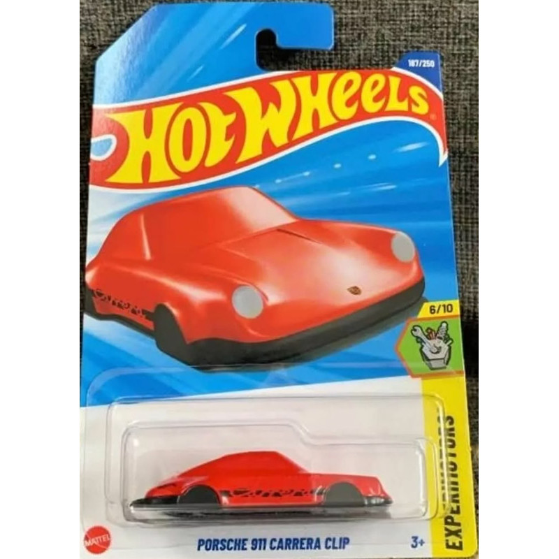 HOT WHEELS PORSCHE 911 CARRERA CLIP