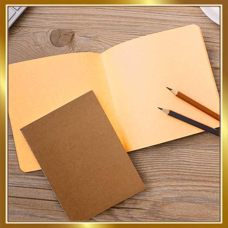 ZIEBOO Buku Catatan Notebook Travel Vintage Blank Paper 68 Pages - ZB010