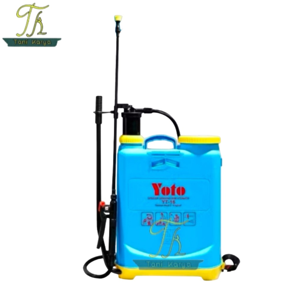 TANK SEMPROT YOTO 16 LITER YT16/SPRAYER MANUAL/ALAT SEMPROT BERTEKANAN/YOTO 16 LITER YT16