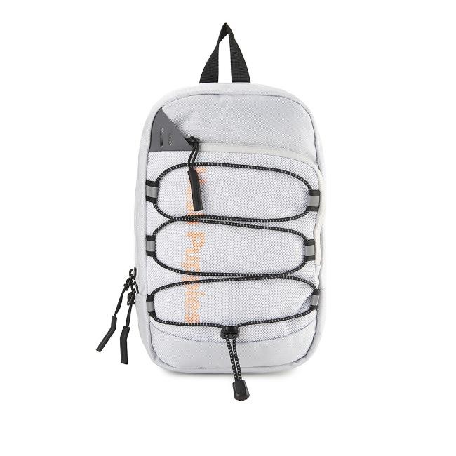 Hush Puppies Tas Pria Zalie Chest Bag Light Grey