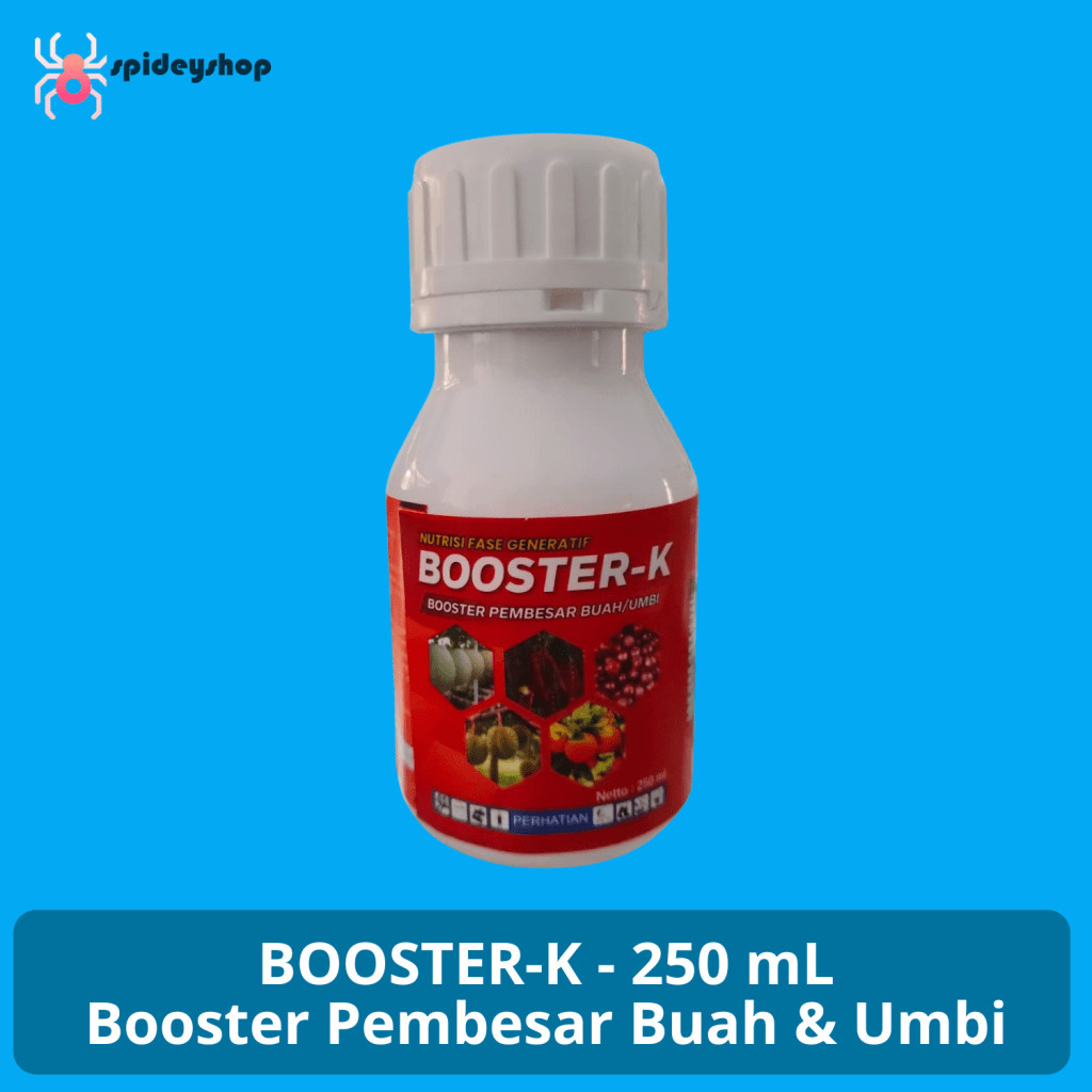 Pupuk Booster-K 250 ml Pembesar Buah Umbi