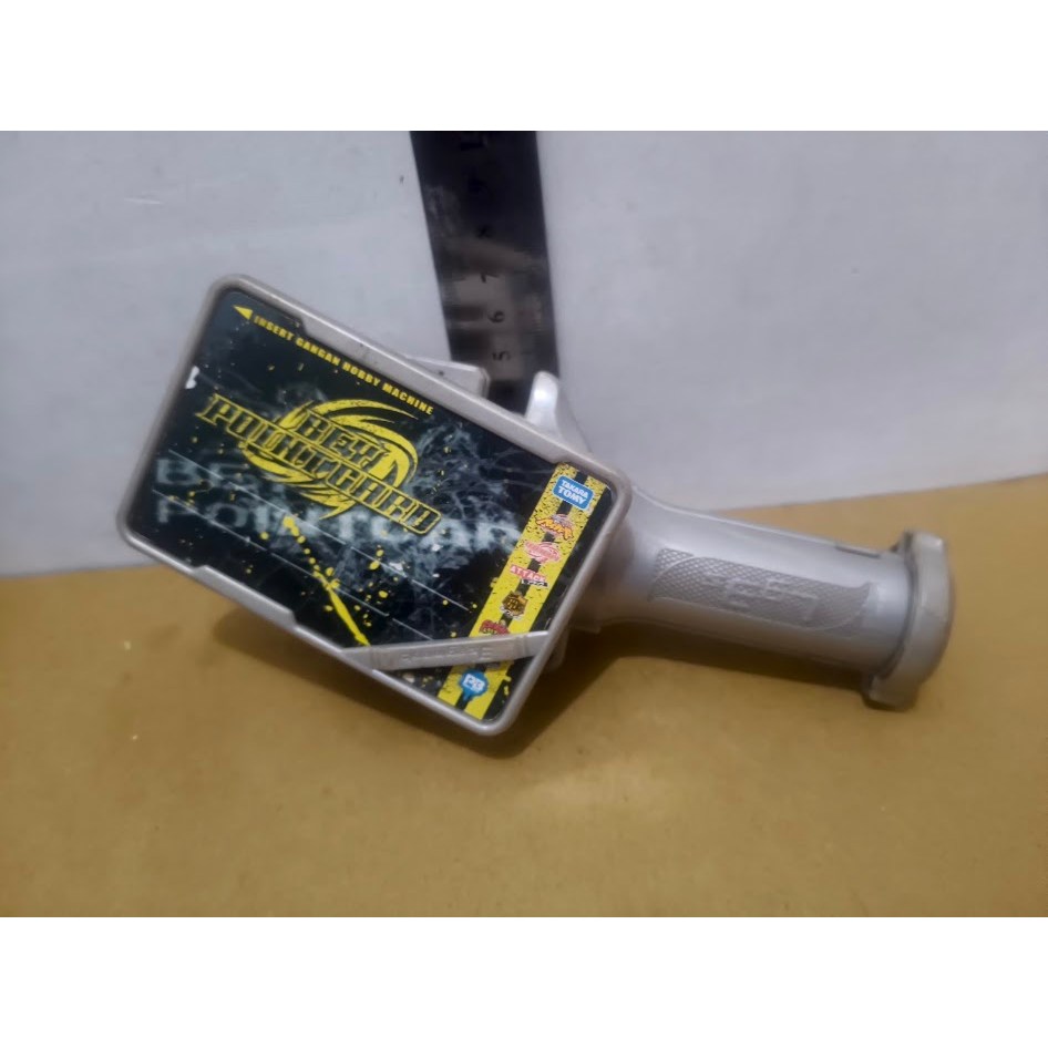 Beyblade MFB 3 Segment Grip Launcher Bey Point Card dari Big Bang Pegasis DX set Takara Tomy