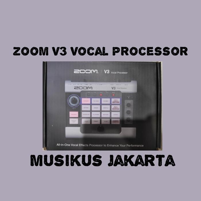 Zoom Efek Vocal V3 / Zoom V3 vocal Processor / Zoom V3 Efek Vocal