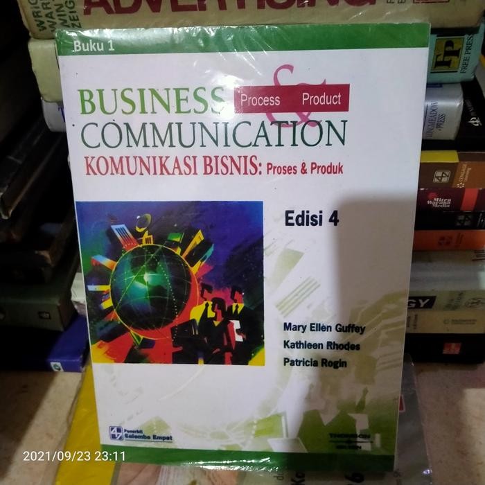 

KOMUNIKASI BISNIS PROSES DAN PRODUK EDISI 4 MARY