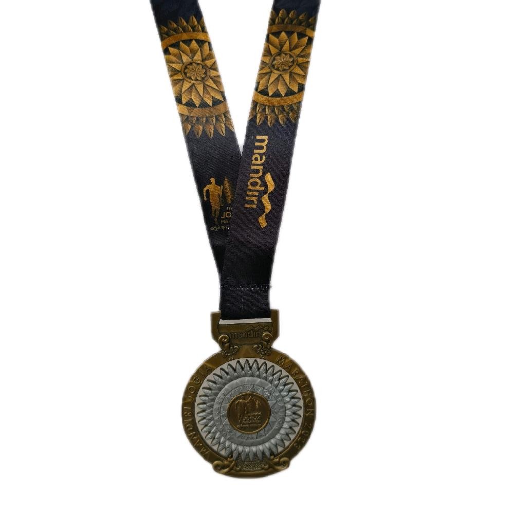 Medali Lari Marathon FM 42K Event Running - Medali Finisher Event Lari Running 2023 - Medal Lari Ori