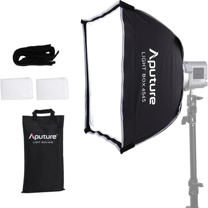 Aputure Light Box 4545 Softbox Square Bowen Mount 45x45 Diffuser Kit