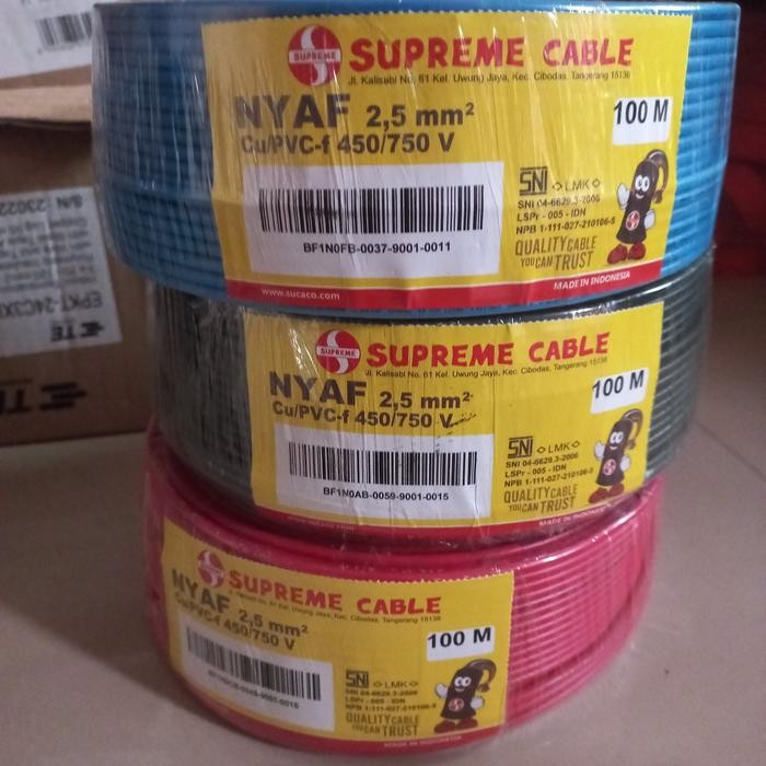 KABEL NYAF 2.5 MM SUPREME
