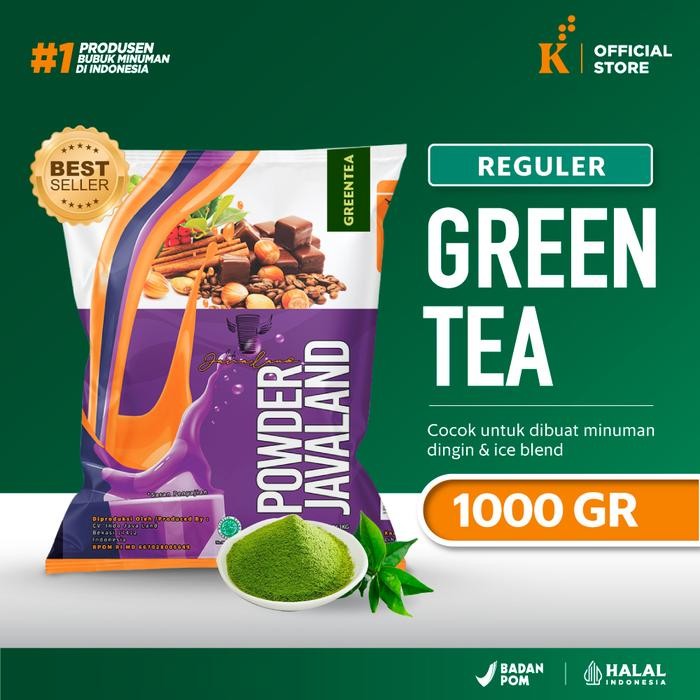 

Tersedia Bubuk Minuman Green Tea Bubble Drink 1kg - Javaland Minuman Bubuk Shopee