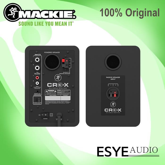 Promo Mackie Cr3X Speaker Monitoring Studio Desktop