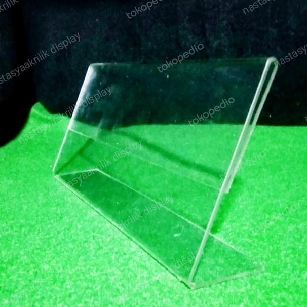 

Promo! Akrilik Tentcard Custom Uk 15X30Cm Landscape L