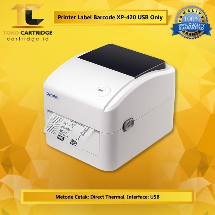 PRINTER BARCODE THERMAL PRINTER LABEL THERMAL XPRINTER XP-420B 100X100