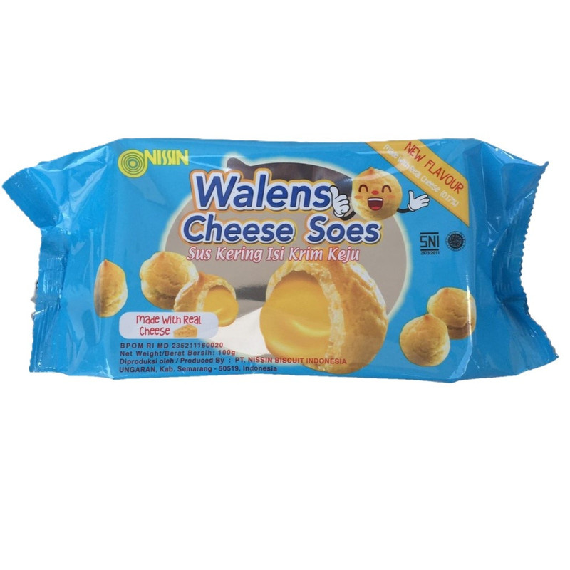 

Nissin Walens Cheese Soes Blue 100G