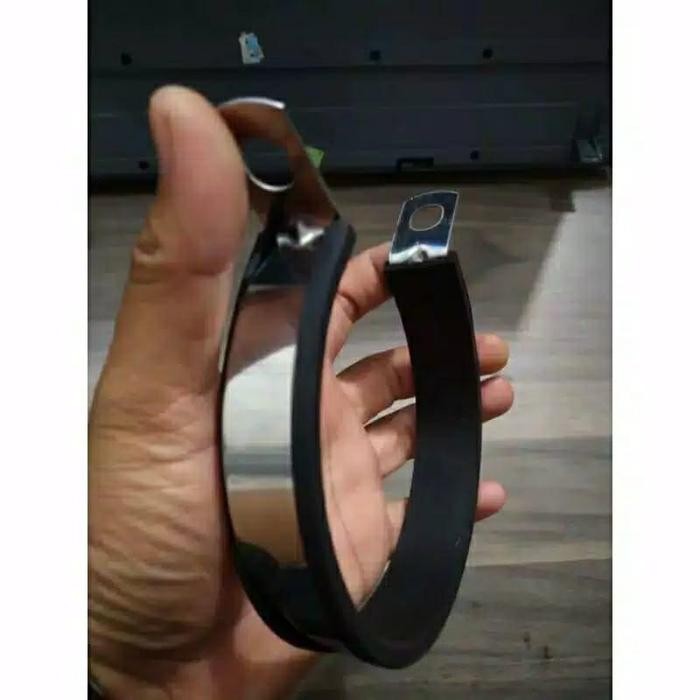 DISKON Klem/Gantungan/Aksess/ Braket Knalpot Racing Mobil Motor READY STOCK