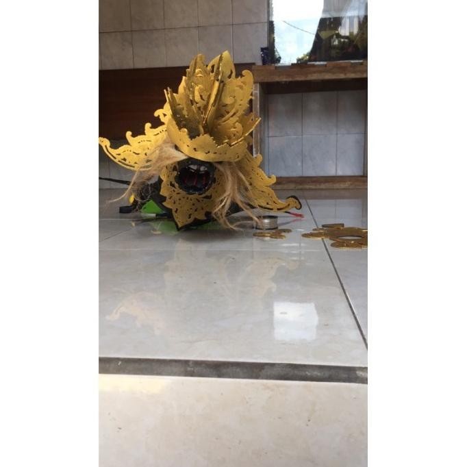 (Good) LAYANGAN JANGGAN BALI LEBAR 15 TOPENG RIASAN BISA DI LIPAT