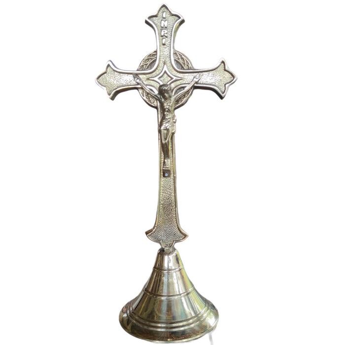 TERLARIS Salib duduk salib meja yesus motif rintik besar READY STOCK