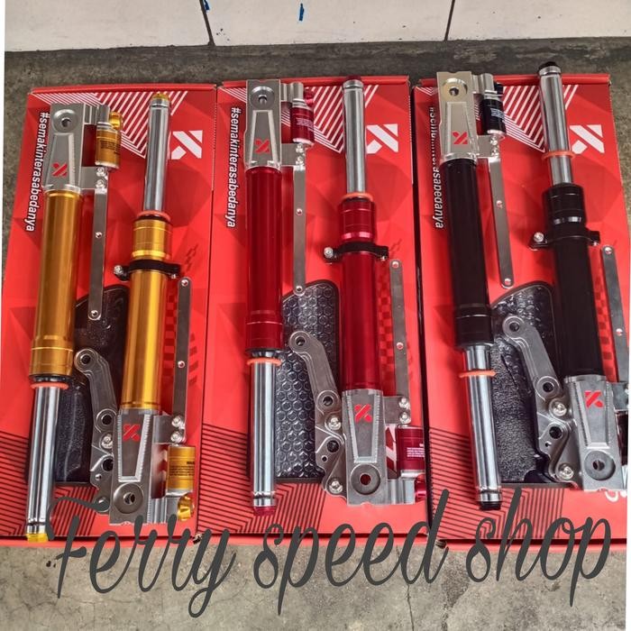 Upside down usd kytaco Aerox new old / Suspension kytaco ktc Aerox