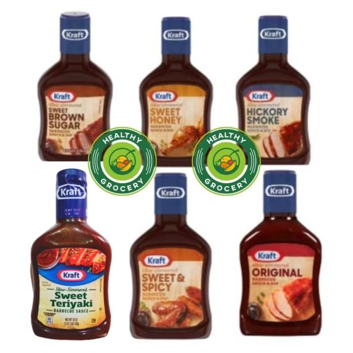 

Kraft BBQ Sauce 510gr All varian Saus Barbecue