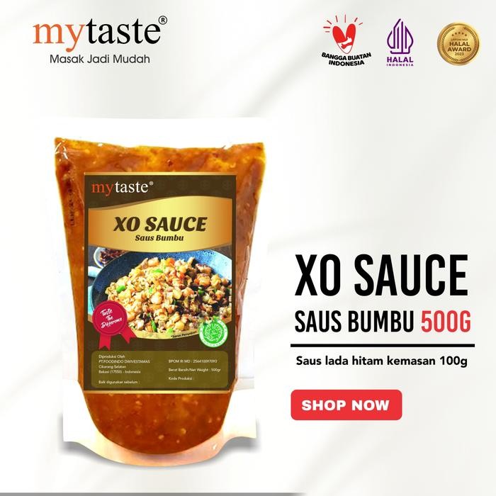 

xo sauce mytaste kemasan 500 gram