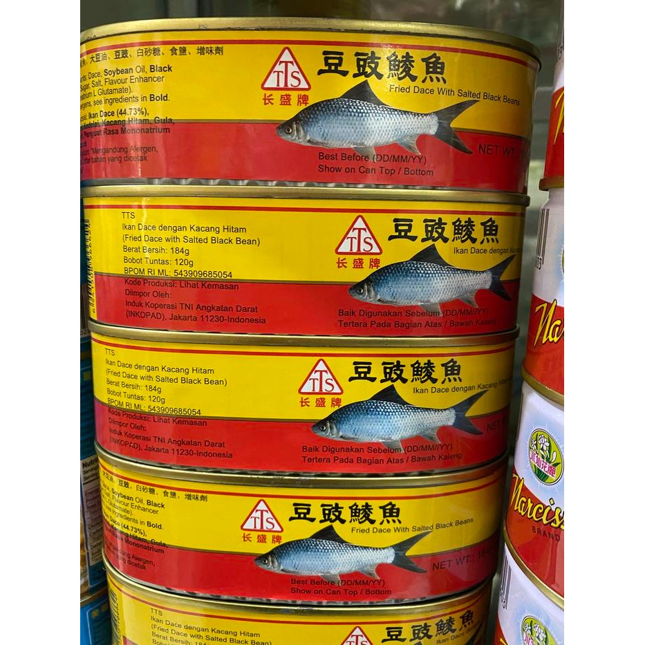 

Fried Dace with Preserved Salted Black Bean / Ikan Tausi Kaleng TTS