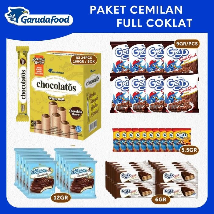 

MIX - PAKET CEMILAN FULL COKLAT