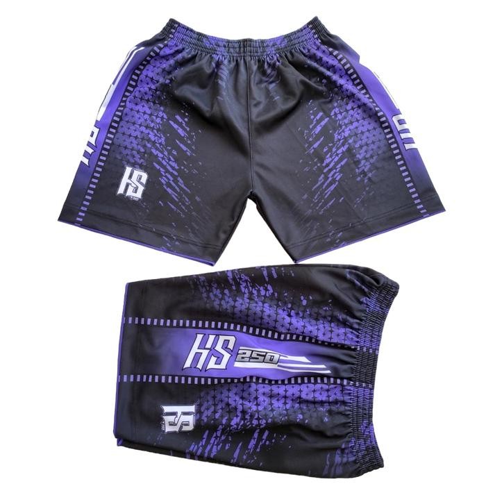 Celana voli mizuno full printing depan belakang kolor olahraga