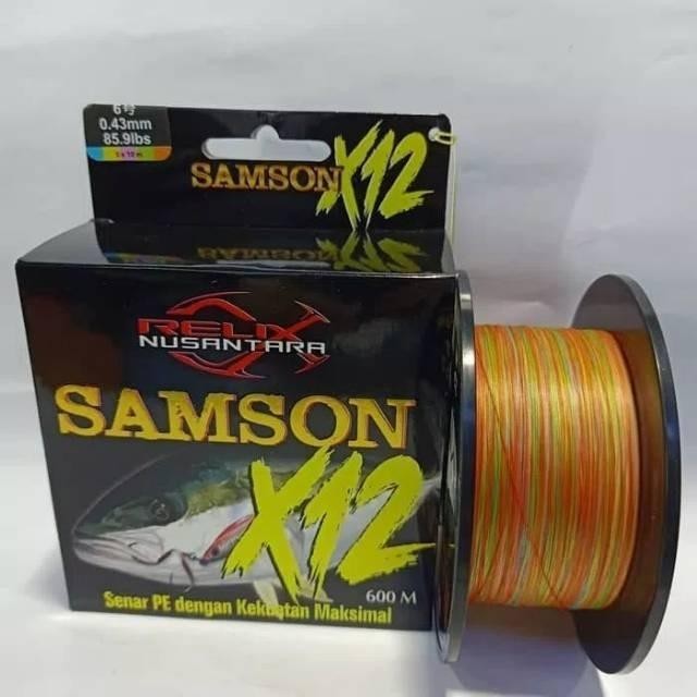 Senar PE SAMSON x12 300 400 600 Meter Relix Nusantara