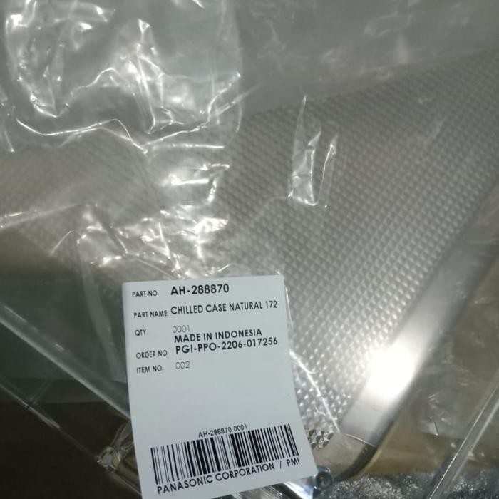 Rak Ikan/Daging Kulkas Panasonic 1 Pintu Original