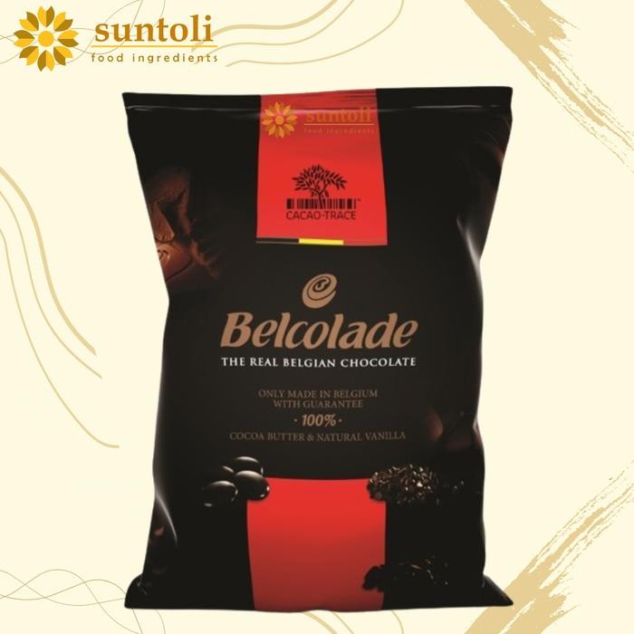 

BELCOLADE DARK CT C501/J - Cokelat Couverture Belgia 55% - 5 kg