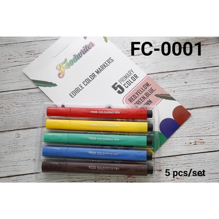 

Terbaru! Fc-0001 Edible Pen Foodwriter Edible Color Pen Pen Makanan