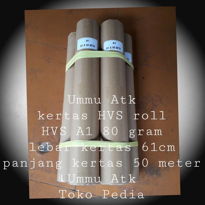 

Kertas Rol A1 80 Gram. Size 61Cm X 50M.