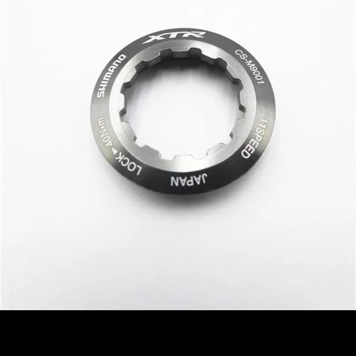 Shimano Xtr Cs-M9000 Sprocket Cassette Lock Ring & Washer - Lock Ring Sproket Xtr M9000