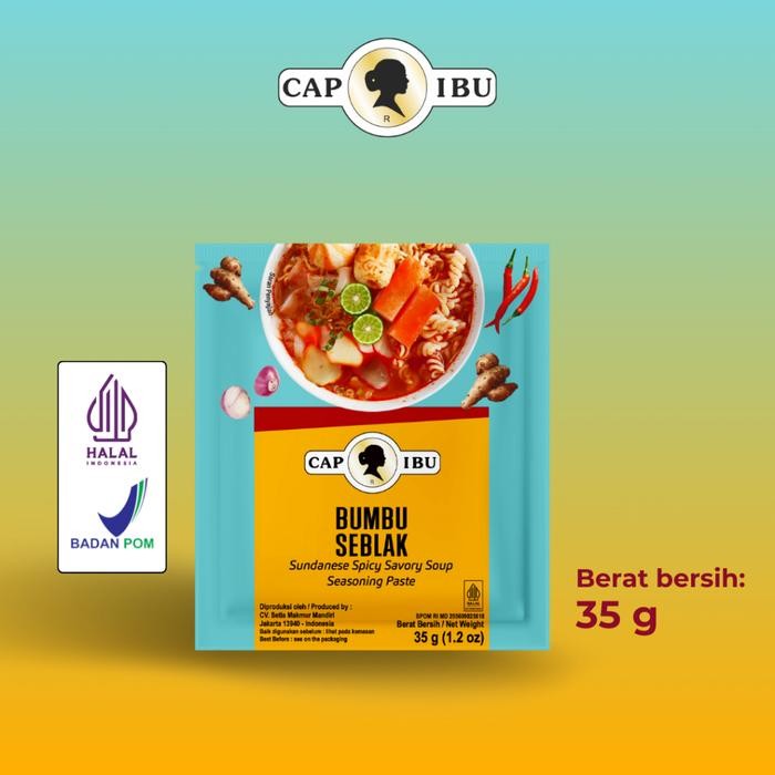 

CAP IBU Bumbu Seblak Sachet 35 gram