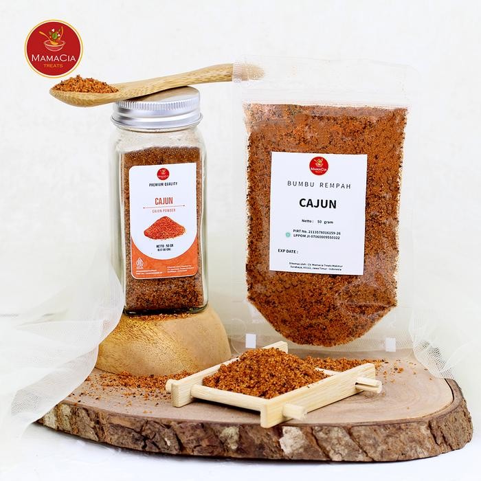 

Mamacia Treats Cajun Seasoning / Cajun Spice mix Powder Bumbu Masak 50 gr Natural