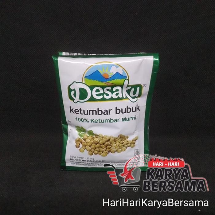 

BUMBU DAPUR REMPAH REMPAH DESAKU KETUMBAR BUBUK PACK 6 SACHET X 12.5GR