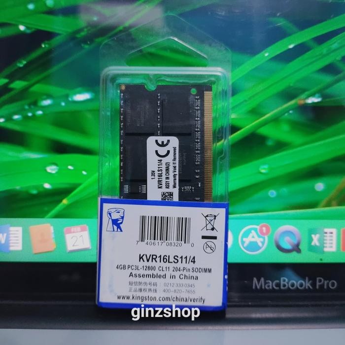 RAM KINGSTON DDR3L 4GB 1600MHZ 12800 ORI RAM LAPTOP DDR3L RAM